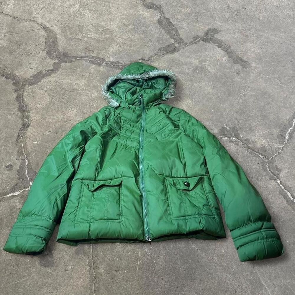 Hollister-co Women's Green Jacket